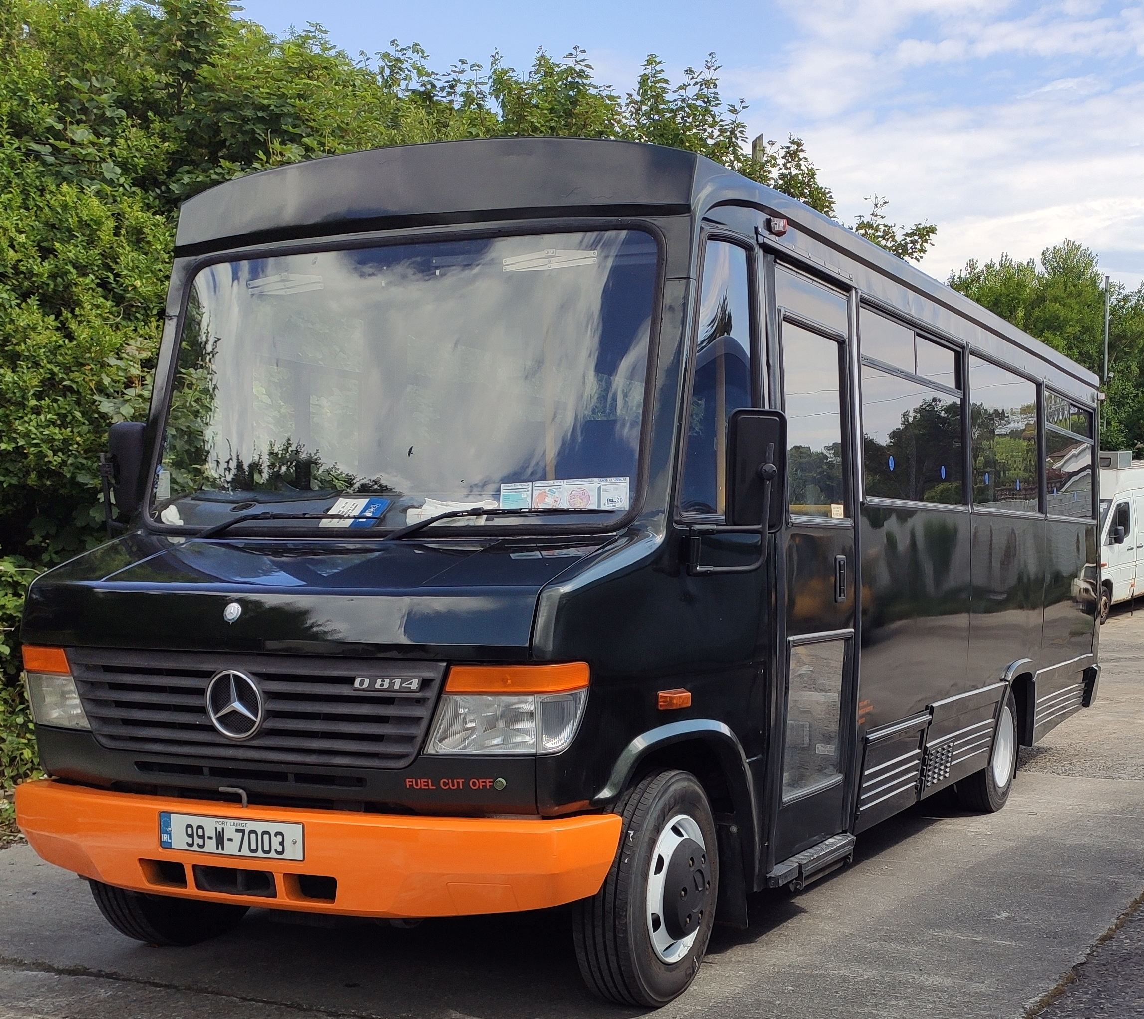 Jolly Green Giant Bus